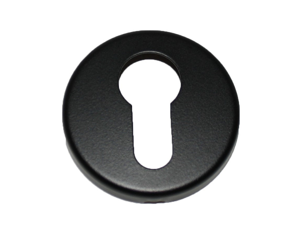 Bocchetta Tonda Foro Yale per Cilindro Europeo d.50x6h varie finiture  Comit - immagine 7